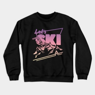 Retro Ski  - Vintage 80s 90s Ski Crewneck Sweatshirt